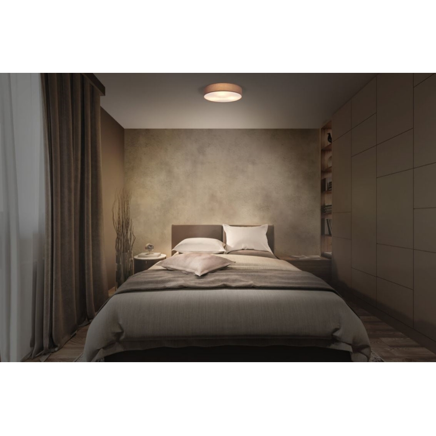 Ledvance - Deckenleuchte ORBIS PARIS 2xE27/25W/230V braun