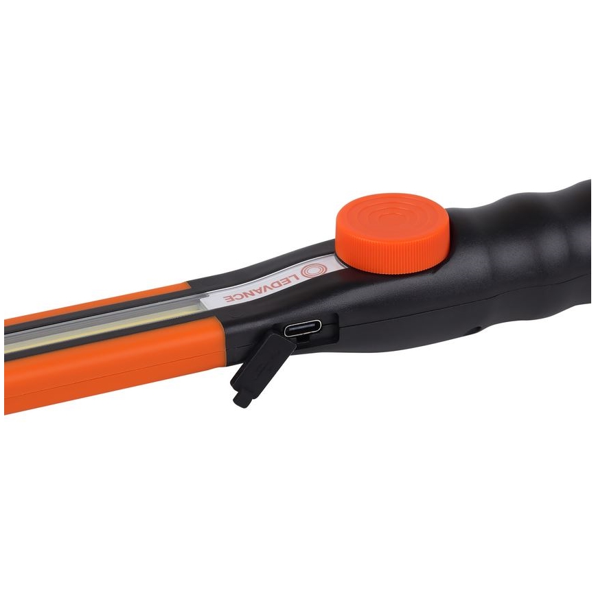 Ledvance - Dimmbare, aufladbare LED-Stableuchte FLASHLIGHT CAR LED/5W/5V 1800 mAh