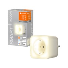Ledvance - Dimmbare intelligente Steckdose mit LED-Beleuchtung SMART+ PLUG 3680W Wi-Fi