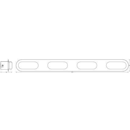 Ledvance - Dimmbare LED-Badezimmerleuchte SMART+ DUPLO LED/27W/230V 3000-6500K Wi-Fi IP44