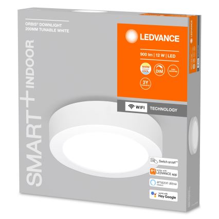 Ledvance - Dimmbare LED-Deckenleuchte SMART+ ORBIS LED/12W/230V 3000-6500K Wi-Fi