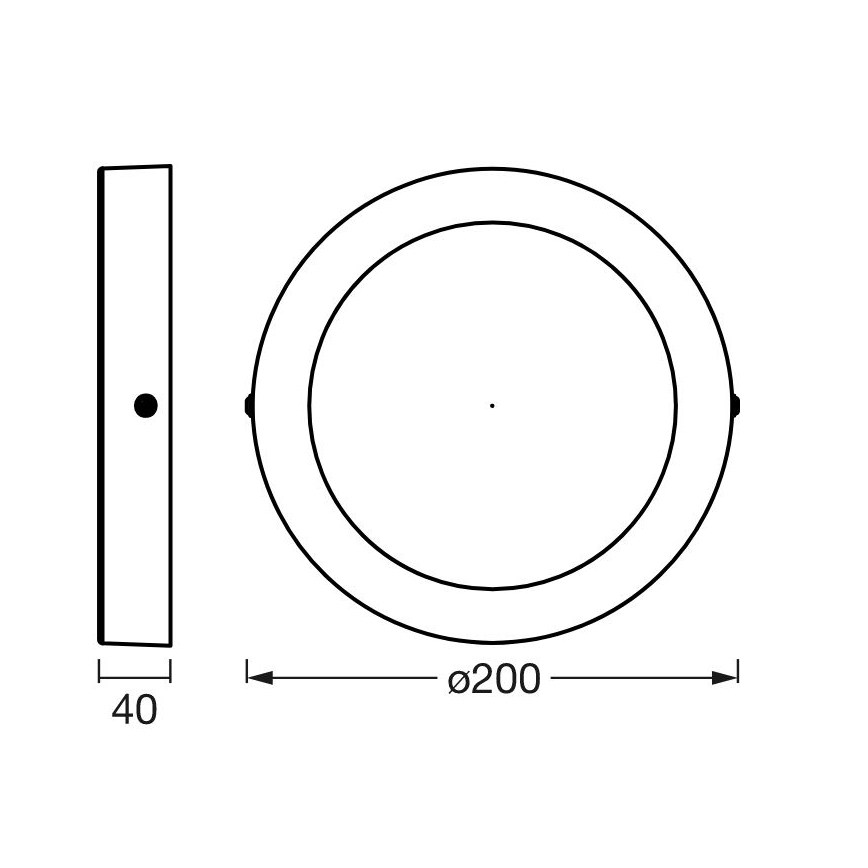 Ledvance - Dimmbare LED-Deckenleuchte SMART+ ORBIS LED/12W/230V 3000-6500K Wi-Fi