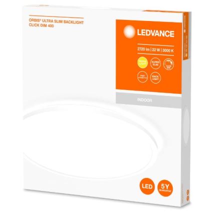 Ledvance – Dimmbare LED-Deckenleuchte ORBIS LED/22W/230V weiß