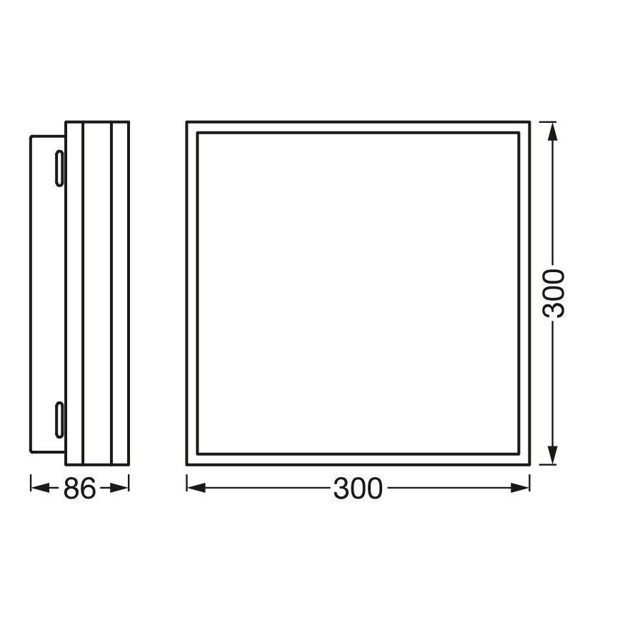 Ledvance - Dimmbare LED-Deckenleuchte SMART+ MAGNET LED/26W/230V 3000-6500K Wi-Fi