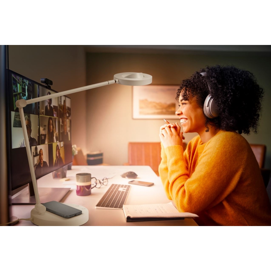 Ledvance - Dimmbare LED-Tischlampe mit Touch-Funktion SUN@HOME LED/20W/230V 2200-5000K CRI 95 Wi-Fi