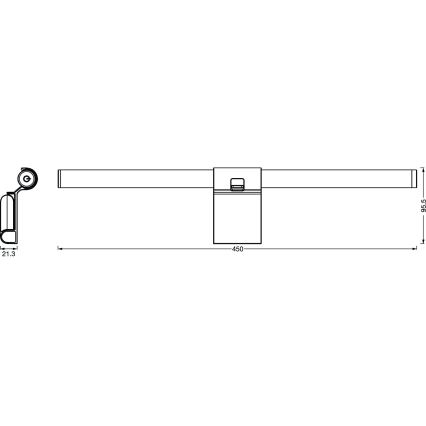 Ledvance - Dimmbare LED-Monitorbeleuchtung SUN@HOME LED/2,5W/5V Wi-Fi