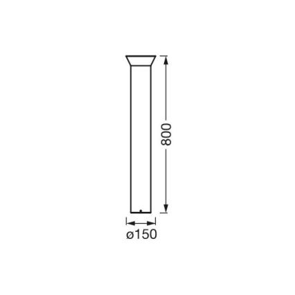 Ledvance – Dimmbare LED-RGBW-Außenleuchte SMART+ ECLIPSE LED/10W/230V IP44 Wi-Fi