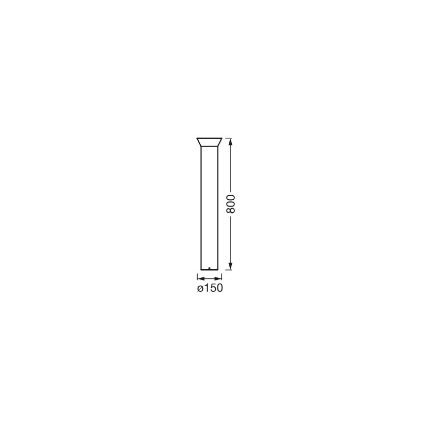 Ledvance – Dimmbare LED-RGBW-Außenleuchte SMART+ ECLIPSE LED/10W/230V IP44 Wi-Fi