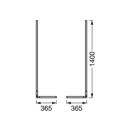 Ledvance – Dimmbare LED-RGBW Stehleuchte SMART+ FLOOR LED/14W/230V 2700-6500K Wi-Fi + Fernbedienung