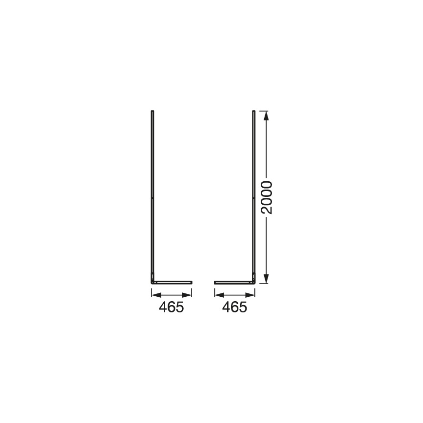 Ledvance – Dimmbare LED-RGBW-Stehleuchte SMART+ FLOOR LED/20W/230V 2700-6500K Wi-Fi weiß + Fernbedienung