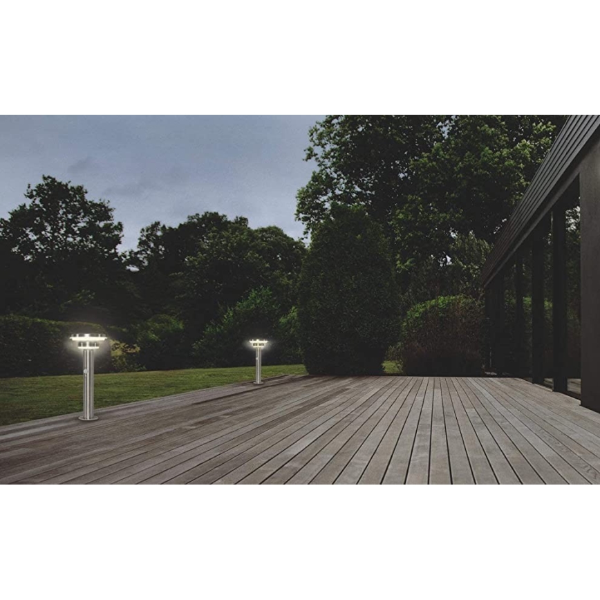 Ledvance - Dimmbare LED-Solarleuchte mit Sensor CIRCLE LED/6W/3,2V 2200 mAh IP44