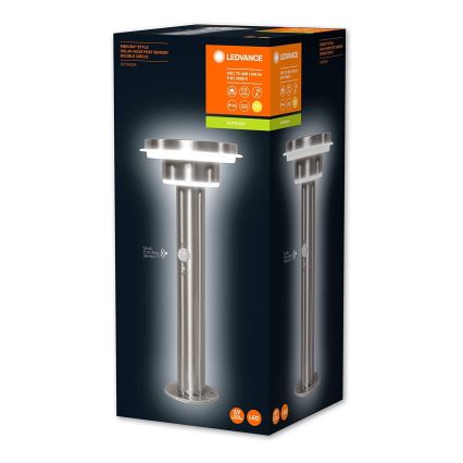 Ledvance - Dimmbare LED-Solarleuchte mit Sensor CIRCLE LED/6W/3,2V 2200 mAh IP44