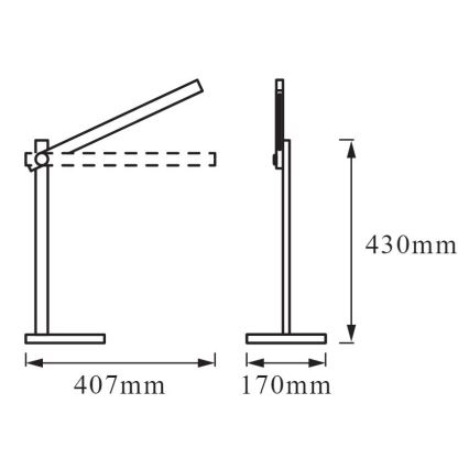 Ledvance - Dimmbare LED Tischlampe PANAN LED/7W/230V