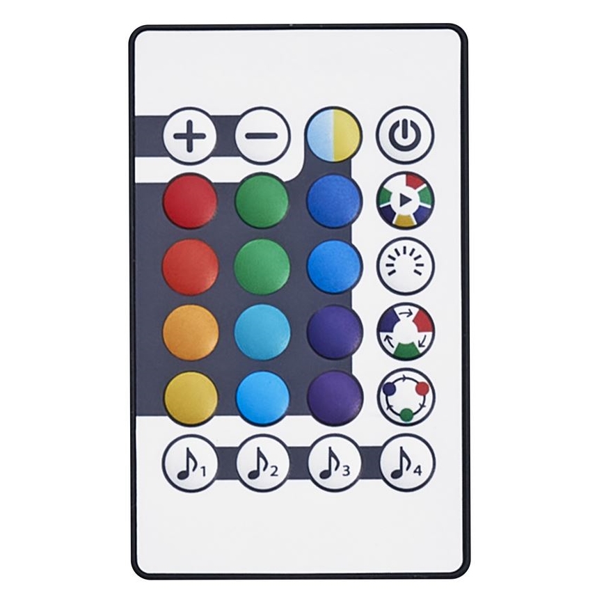 Ledvance - Dimmbarer LED-RGB-Streifen FLEX AUDIO 3m LED/12,5W/230V + Fernbedienung