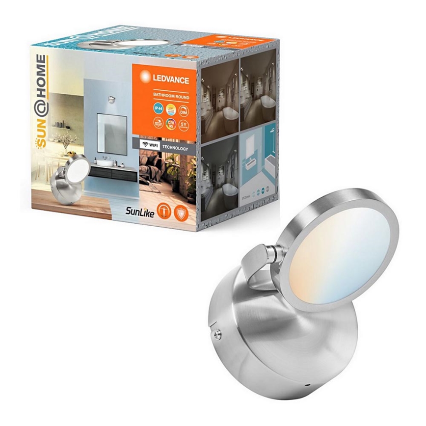 Ledvance - Dimmbarer LED-Strahler für das Badezimmer SUN@HOME LED/7,5W/230V 2200-5000K CRI 95 Wi-Fi IP44