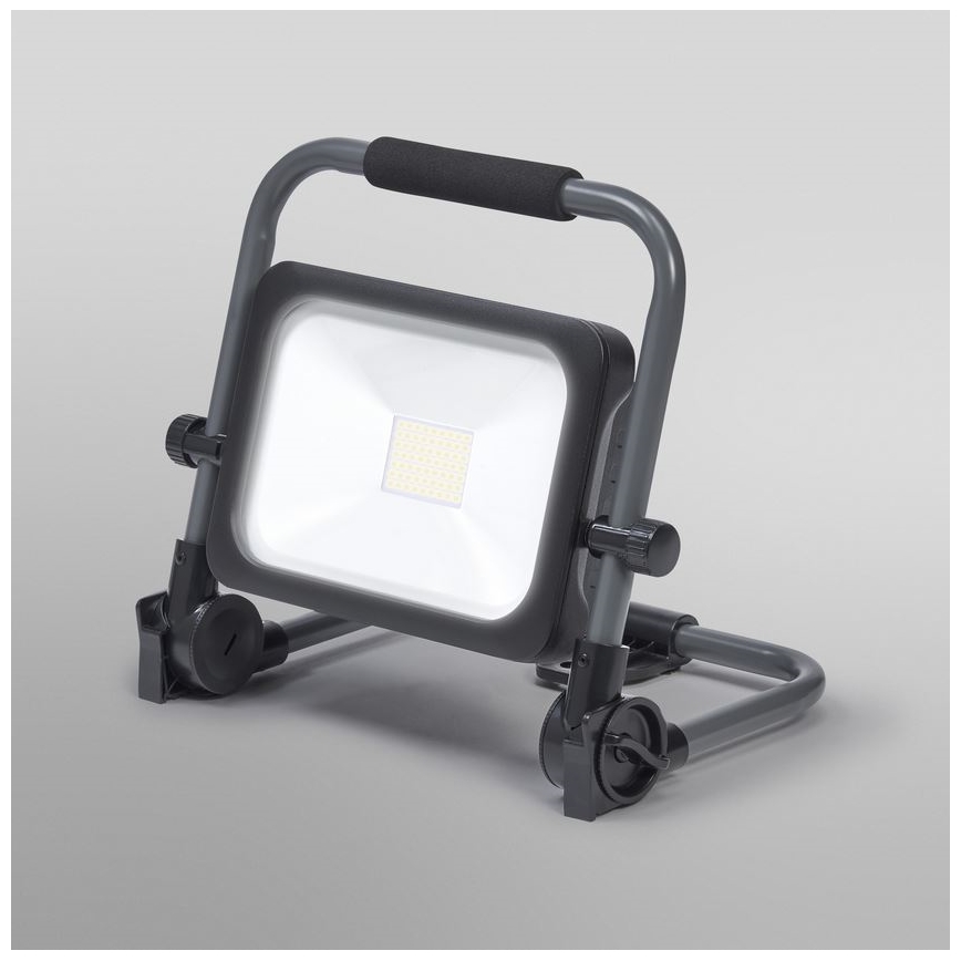 Ledvance - Dimmbarer, aufladbarer LED-Outdoor-Strahler WORKLIGHT BATTERY LED/30W/5V 2200 mAh IP54