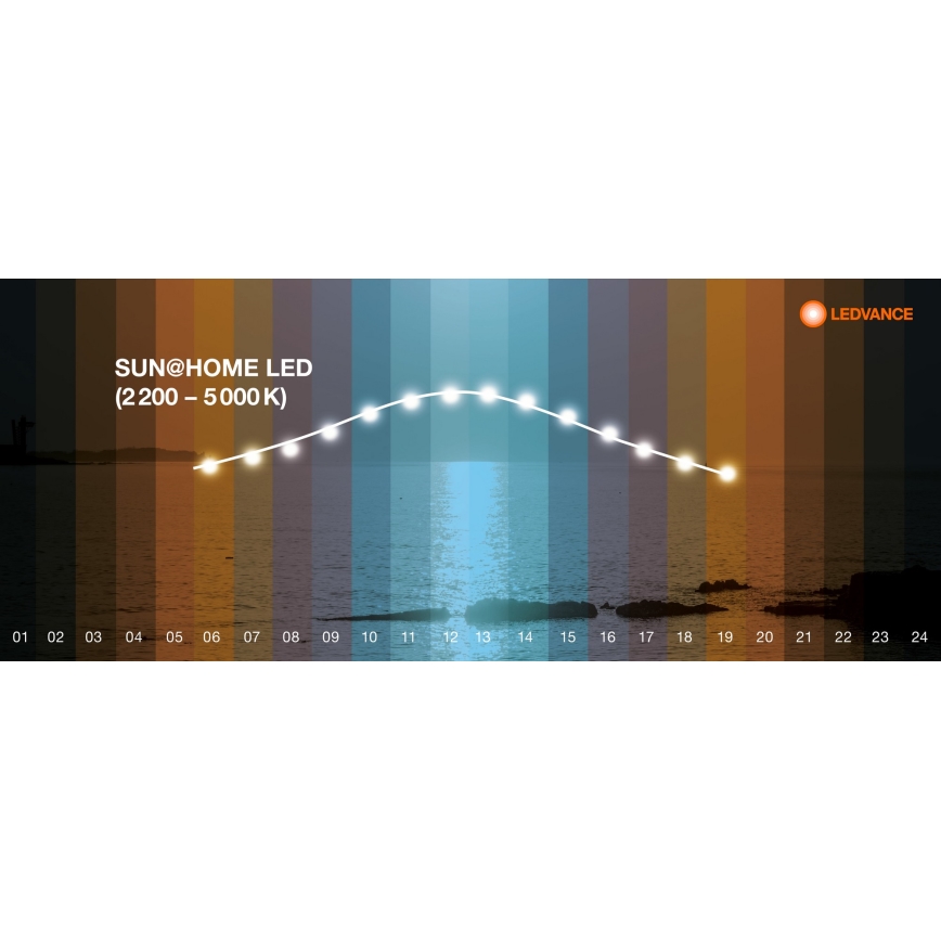 Ledvance - Dimmbare LED-Deckenleuchte SUN@HOME LED/35W/230V 2200-5000K CRI 95 Wi-Fi