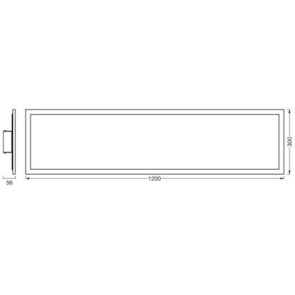 Ledvance - Dimmbares LED-Panel SUN@HOME LED/35W/230V 2200-5000K CRI 95 Wi-Fi