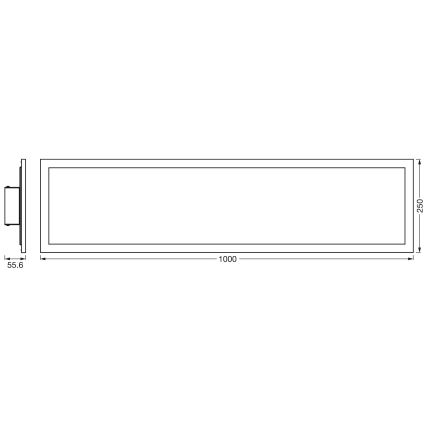 Ledvance - Dimmbares LED-RGBW-Paneel SMART+ PLANON LED/30W/230V 3000-6500K WLAN + Fernsteuerung