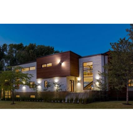 Ledvance - Außenwandleuchte ENDURA ROTARY 2xGU10/5W/230V IP44