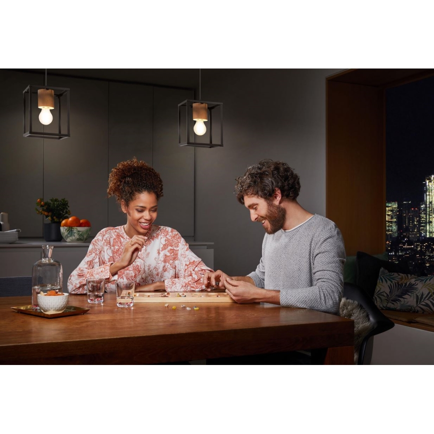 Ledvance - Hängeleuchte an Schnur DECOR NAIROBI 1xE27/15W/230V Gummibaum