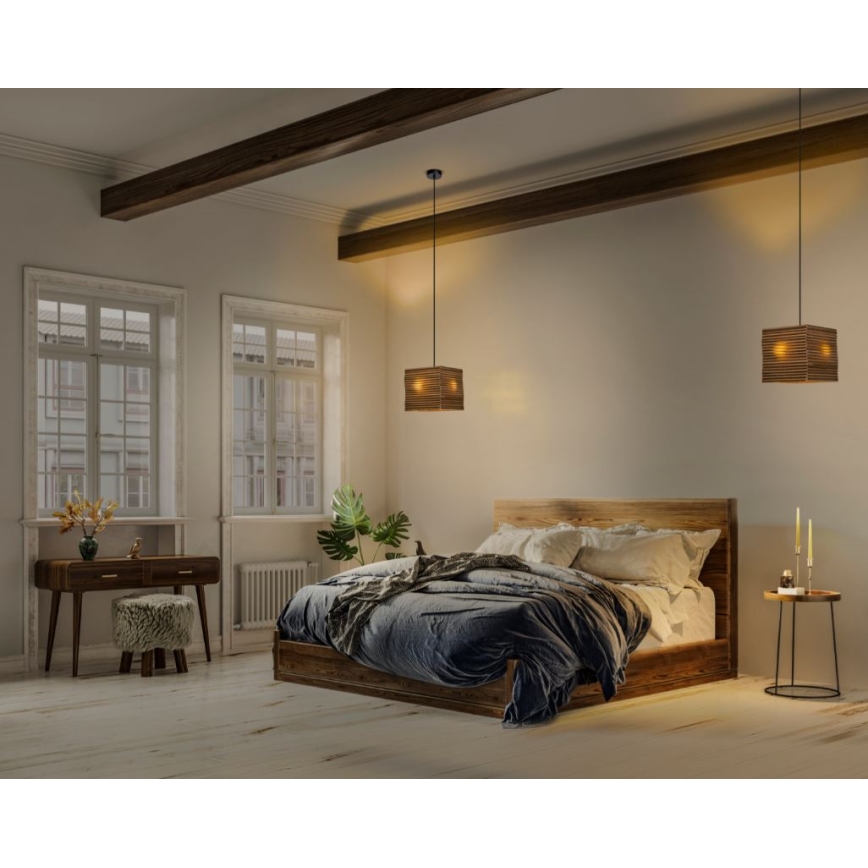 Ledvance - Hängeleuchte DECOR CARDBOARD 1xE27/15W/230V 25x25 cm