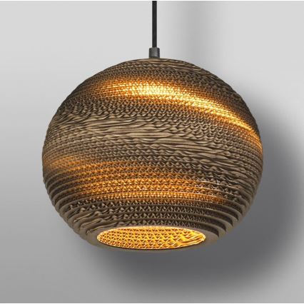 Ledvance - Hängeleuchte DECOR CARDBOARD 1xE27/15W/230V d 26 cm