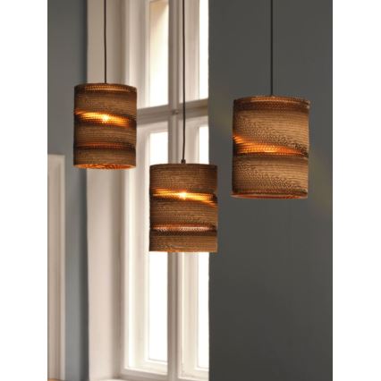 Ledvance - Hängeleuchte DECOR CARDBOARD 3xE27/15W/230V
