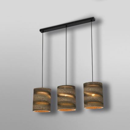 Ledvance - Hängeleuchte DECOR CARDBOARD 3xE27/15W/230V