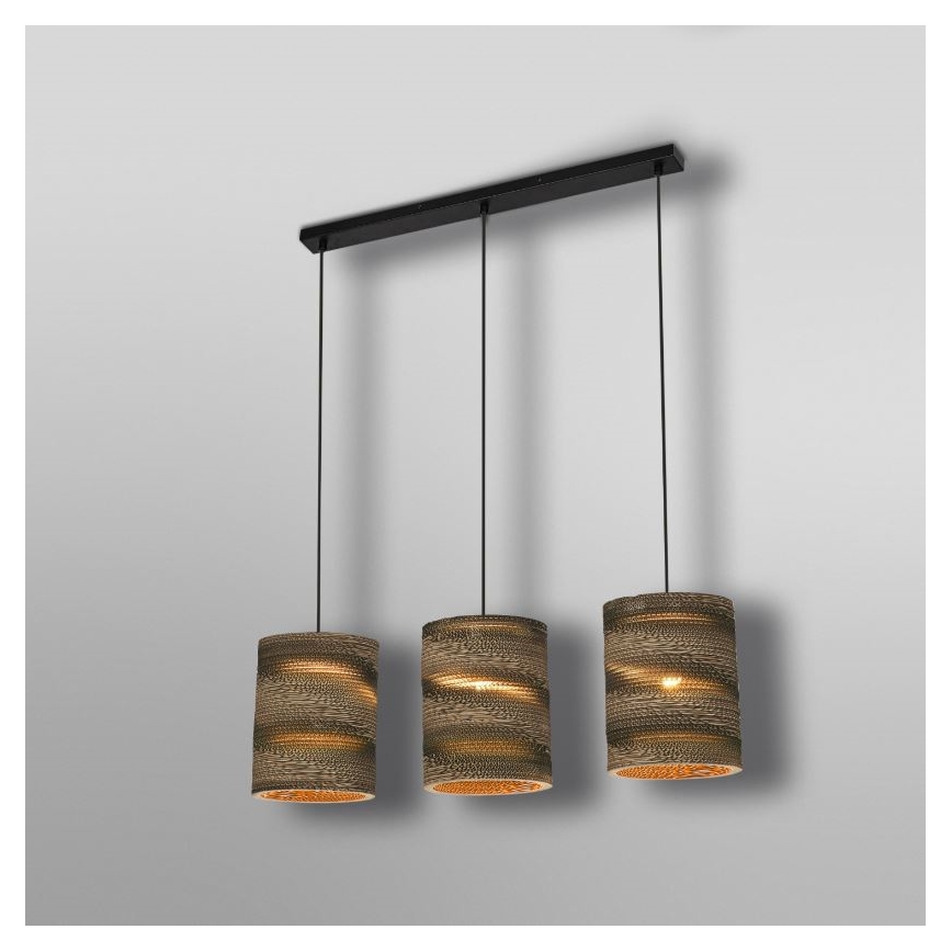 Ledvance - Hängeleuchte DECOR CARDBOARD 3xE27/15W/230V