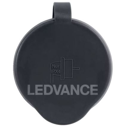 Ledvance - Intelligente Outdoor-Steckdose SMART+ 3680W/230V/Typ F/SCHUKO 16A IP44 schwarz