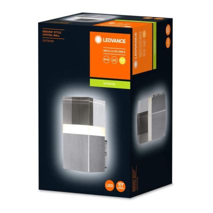 Ledvance - LED Außen-Wandleuchte CRYSTAL LED/4,5W/230V IP44