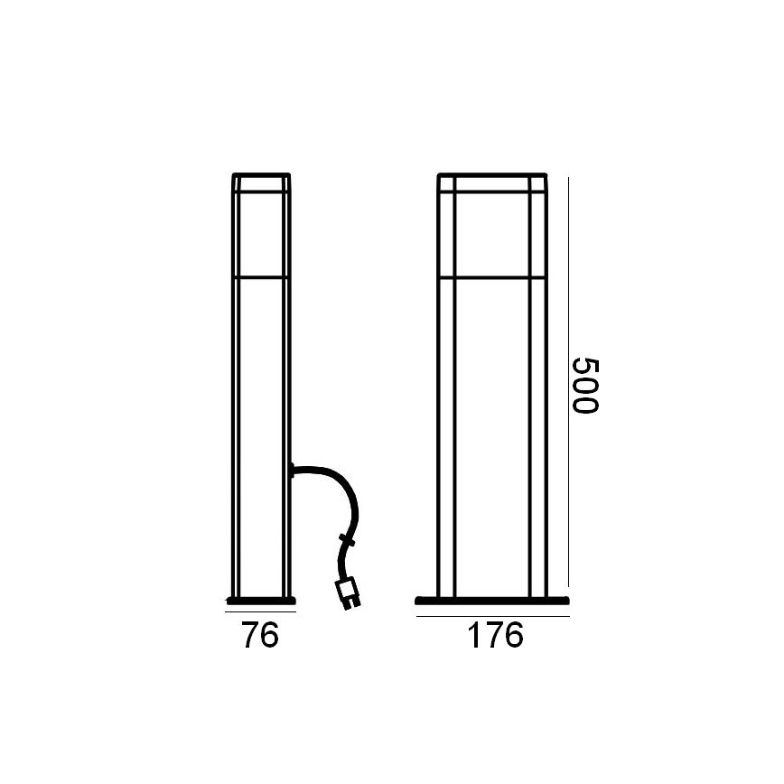 Ledvance - LED Außenleuchte ENDURA HYBRID DALLAS LED/4W/12V IP44