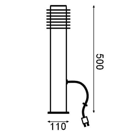 Ledvance - LED-Außenleuchte ENDURA HYBRID RONDO LED/4W/12V IP44