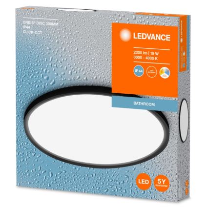 Ledvance - LED Badezimmer-Deckenleuchte DISC LED/18W/230V 3000/4000K IP44