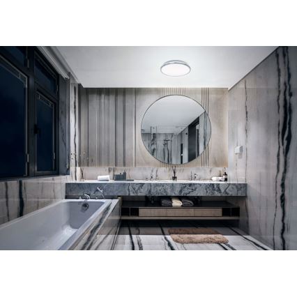 Ledvance - LED Badezimmer-Deckenleuchte DISC LED/18W/230V 3000/4000K IP44