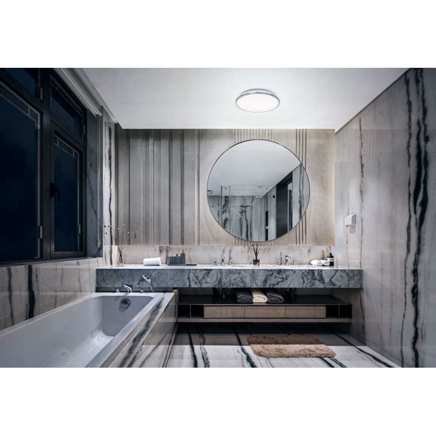 Ledvance - LED Badezimmer-Deckenleuchte DISC LED/18W/230V 3000/4000K IP44