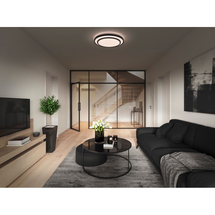 Ledvance - LED-Deckenleuchte ORBIS BERLIN LED/16W/230V schwarz