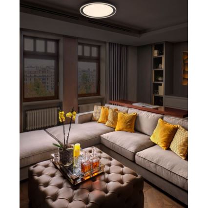 Ledvance - LED-Deckenleuchte ORBIS PEDERSON LED/36W/230V d 55 cm schwarz