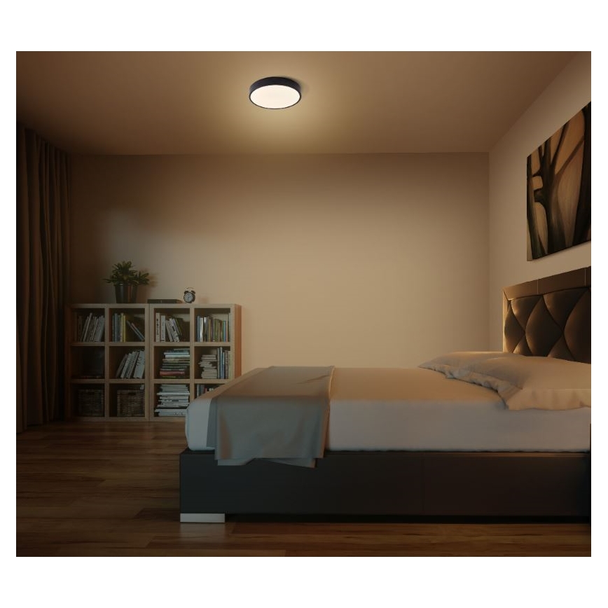 Ledvance - LED-Deckenleuchte ORBIS SLIM LED/20W/230V schwarz