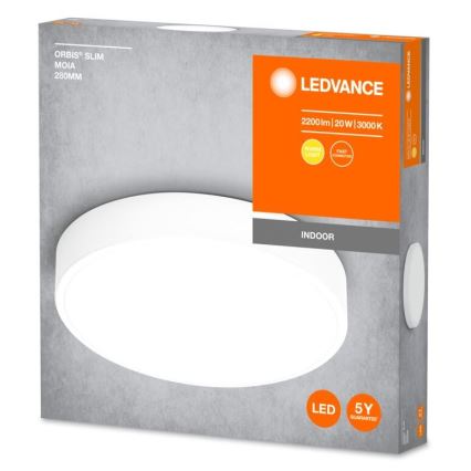 Ledvance - LED-Deckenleuchte ORBIS SLIM LED/20W/230V weiß