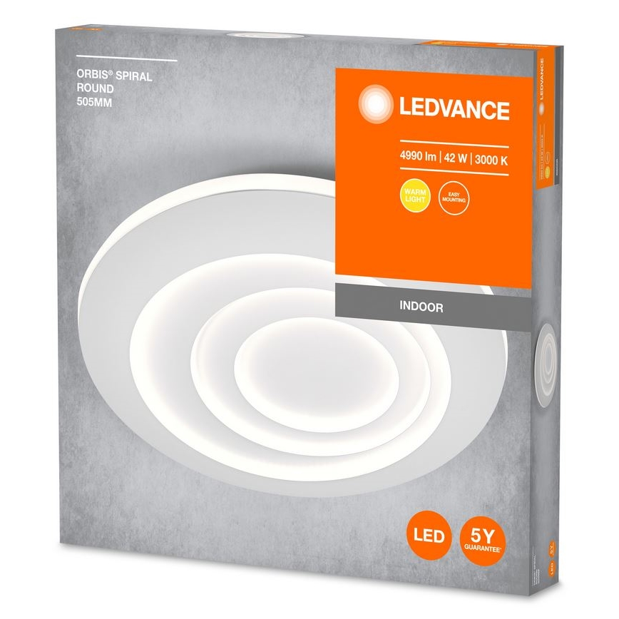 Ledvance - LED-Deckenleuchte ORBIS SPIRAL LED/42W/230V