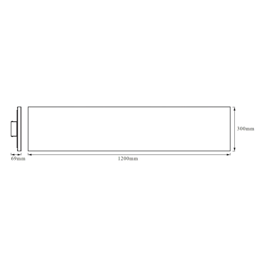 Ledvance - LED Deckenpaneel FRAMELESS LED/40W/230V 3000K