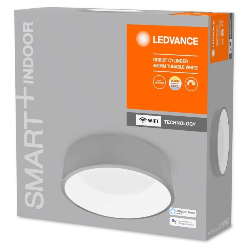Ledvance - LED-Dimmer-Deckenleuchte SMART+ CYLINDER LED/24W/230V 3,000K-6,500K Wi-Fi