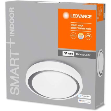 Ledvance - LED-Dimmer-Deckenleuchte SMART+ MOON LED/24W/230V 3000K -6500K Wi-Fi