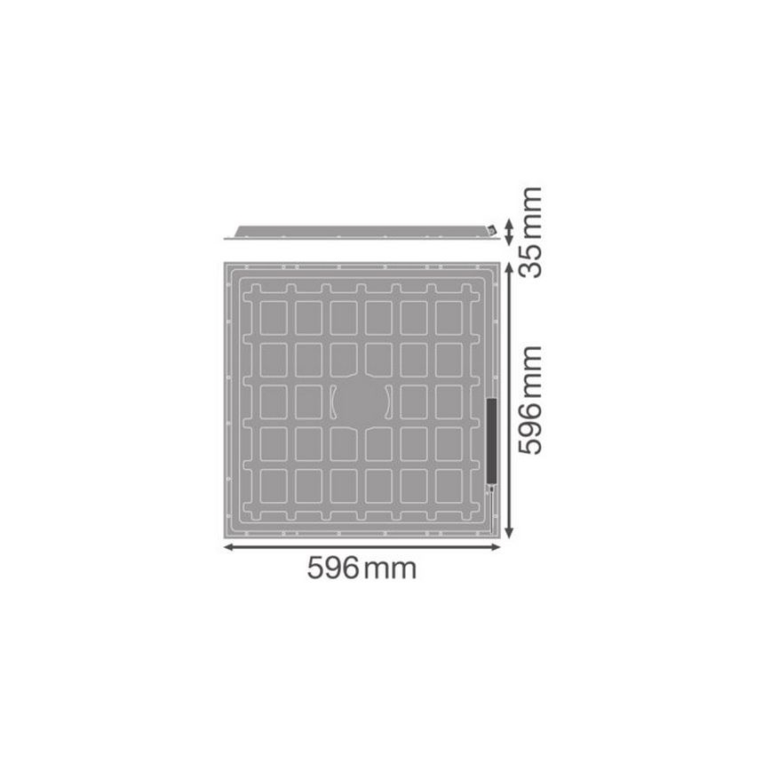Ledvance - LED-Einlegepanel ESSENTIAL LED/36W/230V 6500K 60x60 cm