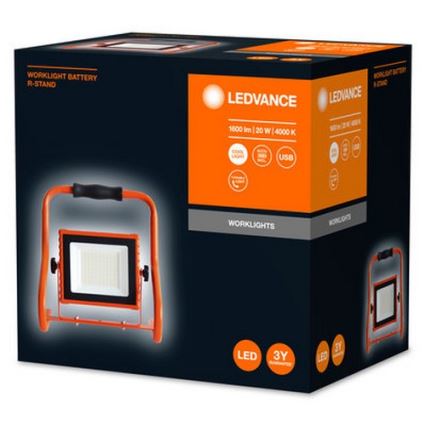 Ledvance - LED-Flutlicht R-STAND LED/20W/5V IP44