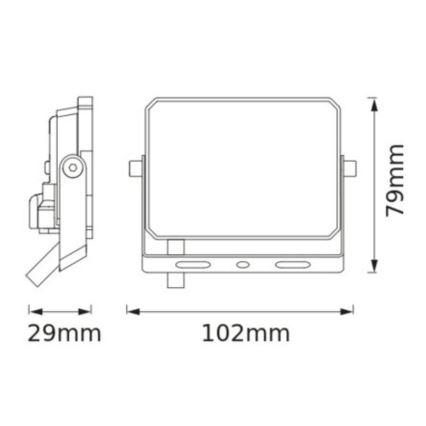 Ledvance - LED-Flutlichtstrahler FLOODLIGHT LED/10W/230V 4000K IP65