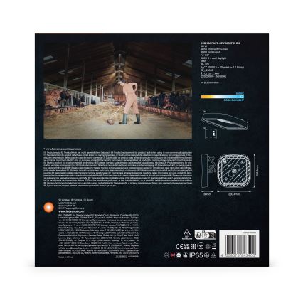 Ledvance - LED-Hochleistungs-Deckenleuchte HIGHBAY LED/80W/230V IP65 6500K