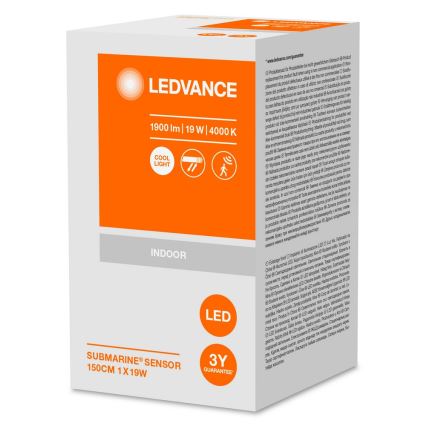 Ledvance - LED-Industrieleuchte mit Sensor SUBMARINE 1xG13/19W/230V IP65